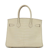 Hermes Birkin 30 Beton Matte Alligator Gold Hardware - Thumbnail View 4