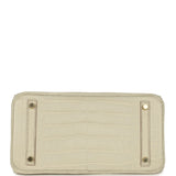 Hermes Birkin 30 Beton Matte Alligator Gold Hardware - Thumbnail View 6