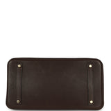 Hermes Birkin 35 Ebene Barenia Faubourg Gold Hardware - Thumbnail View 6