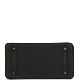 Pre-owned Hermes Birkin 30 Black Togo, Matte Alligator Touch Rose Gold Hardware - Thumbnail View 6