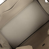 Hermes Birkin 35 Gris Tourterelle Togo Palladium Hardware - Thumbnail View 8