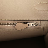 Hermes Birkin 35 Gris Tourterelle Togo Palladium Hardware - Thumbnail View 9
