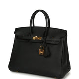 Pre-owned Hermes Birkin 25 Black Togo Gold Hardware - Thumbnail View 5