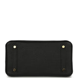 Pre-owned Hermes Birkin 25 Black Togo Gold Hardware - Thumbnail View 6