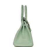 Hermes Birkin 30 Vert D'Eau Matte Alligator Gold Hardware - Thumbnail View 3