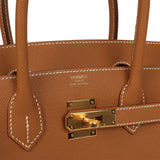 Hermes Birkin 30 Gold Epsom Gold Hardware - Thumbnail View 7