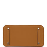 Hermes Birkin 30 Caramel Verso Togo Palladium Hardware - Thumbnail View 6