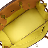 Hermes Birkin 30 Caramel Verso Togo Palladium Hardware - Thumbnail View 8
