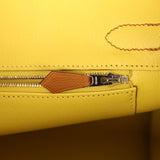 Hermes Birkin 30 Caramel Verso Togo Palladium Hardware - Thumbnail View 9