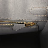 Hermes Birkin 30 Gris Paris Matte Alligator Gold Hardware - Thumbnail View 9