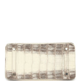 Hermes Birkin 30 Himalaya Niloticus Crocodile Palladium Hardware - Thumbnail View 6