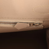 Hermes Birkin 30 Himalaya Niloticus Crocodile Palladium Hardware - Thumbnail View 9
