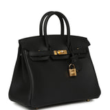 Hermes Birkin 25 Black Swift Gold Hardware - Thumbnail View 2