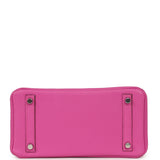 Hermes Birkin 25 Magnolia Clemence Palladium Hardware - Thumbnail View 6