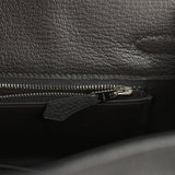 Pre-owned Hermes Birkin 25 Black Togo Palladium Hardware - Thumbnail View 8