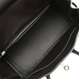 Pre-owned Hermes Birkin 25 Black Togo Palladium Hardware - Thumbnail View 9
