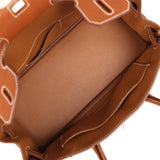 Hermes Shoulder Birkin Light 29 Fauve Barenia Faubourg Palladium Hardware - Thumbnail View 8