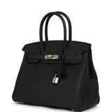 Hermes Birkin 30 Black Togo Palladium Hardware - Thumbnail View 5