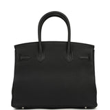 Hermes Birkin 30 Black Togo Palladium Hardware - Thumbnail View 4