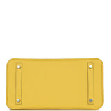 Hermes Birkin 30 Jaune de Naples Epsom Palladium Hardware - Thumbnail View 6