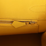 Hermes Birkin 30 Jaune de Naples Epsom Palladium Hardware - Thumbnail View 9