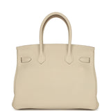 Pre-owned Hermes Birkin 30 Craie Togo Gold Hardware - Thumbnail View 4