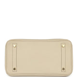 Pre-owned Hermes Birkin 30 Craie Togo Gold Hardware - Thumbnail View 6