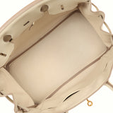 Pre-owned Hermes Birkin 30 Craie Togo Gold Hardware - Thumbnail View 8