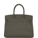 Hermes Birkin 30 Vert Amande Togo Gold Hardware - Thumbnail View 4