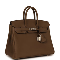 Hermes Birkin 25 Toundra Togo Palladium Hardware