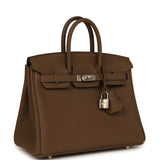 Hermes Birkin 25 Toundra Togo Palladium Hardware - Thumbnail View 2