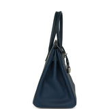 Pre-owned Hermes Birkin 30 Bleu de Prusse Togo Palladium Hardware - Thumbnail View 3