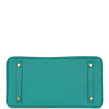 Hermes Birkin 30 Bleu Paon Epsom Gold Hardware - Thumbnail View 6