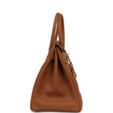 Hermes Birkin 35 Gold Togo Gold Hardware - Thumbnail View 3