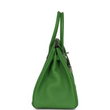 Hermes Birkin 30 Vert Yucca Togo Palladium Hardware - Thumbnail View 3