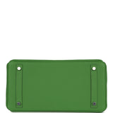 Hermes Birkin 30 Vert Yucca Togo Palladium Hardware - Thumbnail View 6