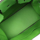Hermes Birkin 30 Vert Yucca Togo Palladium Hardware - Thumbnail View 8