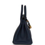 Hermes Birkin 25 Bleu Navy Togo Gold Hardware - Thumbnail View 3
