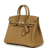 Hermes Birkin 25 Dune Swift Permabrass Hardware - Thumbnail View 5