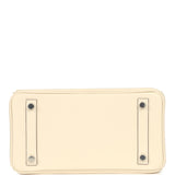 Hermes Birkin 25 Nata Swift Palladium Hardware - Thumbnail View 6