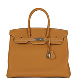 Hermes Birkin 35 Natural Sable Togo Palladium Hardware - Thumbnail View 1