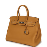 Hermes Birkin 35 Natural Sable Togo Palladium Hardware - Thumbnail View 5