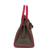 Hermes Special Order (HSS) Birkin 25 Etoupe, Rose Tyrien Epsom Gold Hardware - Thumbnail View 3