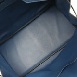 Pre-owned Hermes Birkin 40 Bleu De Malte Clemence Palladium Hardware - Thumbnail View 8