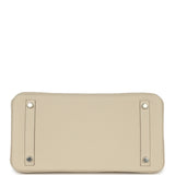 Hermes Birkin 30 Craie Togo Palladium Hardware - Thumbnail View 6