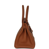 Pre-owned Hermes Birkin 30 Gold Togo Palladium Hardware - Thumbnail View 3