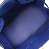 Hermes Birkin 30 Bleu Electric Togo Gold Hardware - Thumbnail View 8