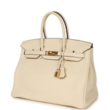 Hermes Birkin 35 Nata Clemence Gold Hardware - Thumbnail View 5