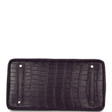 Pre-owned Hermes Birkin 35 Amethyst Matte Alligator Palladium Hardware - Thumbnail View 6