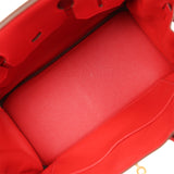 Hermes Birkin 30 Rouge Casaque Togo Gold Hardware - Thumbnail View 8